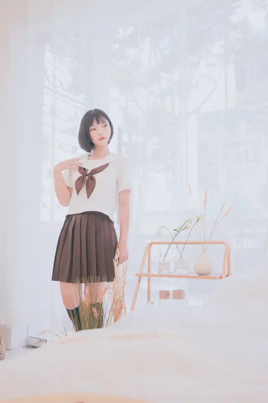 Messie Huang NO.004 Birthday Seifuku 13